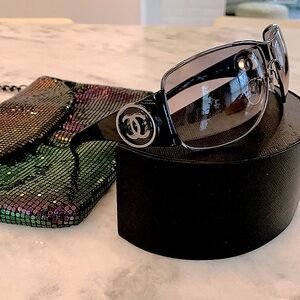 Chanel sunglasses .